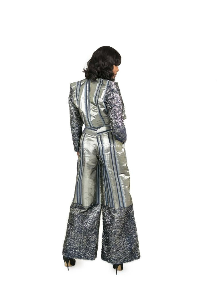 Dallas pants suit back view
