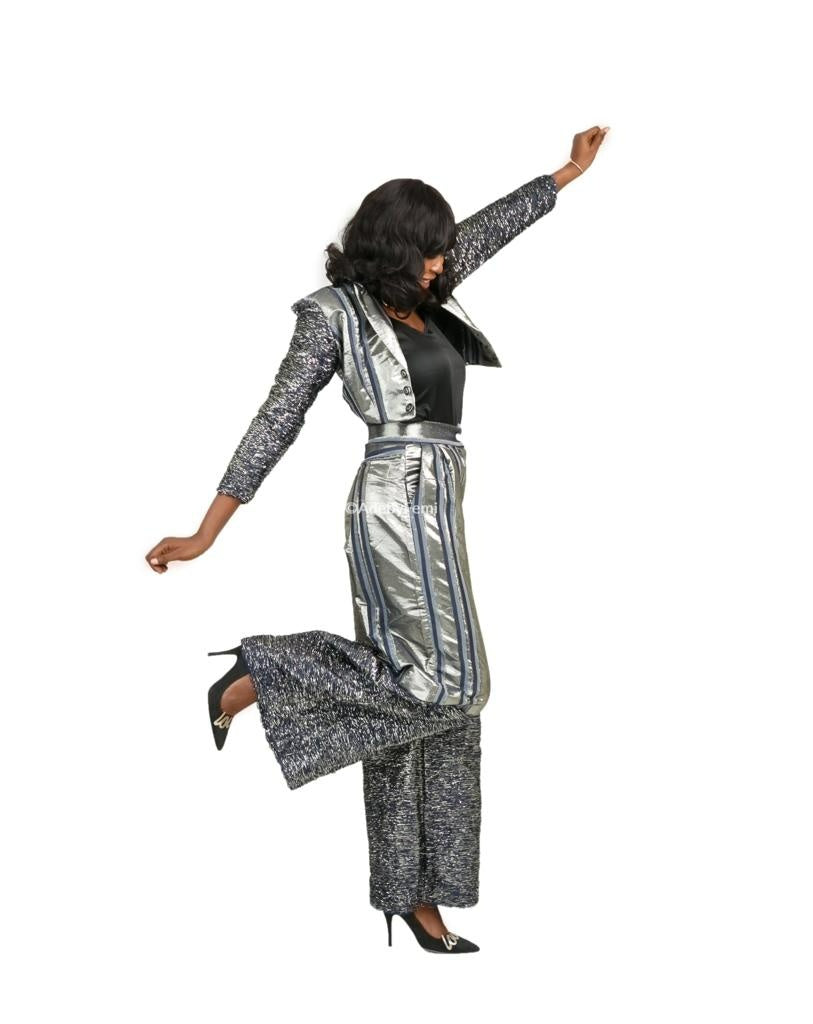 Dallas pants suit in full model fun image