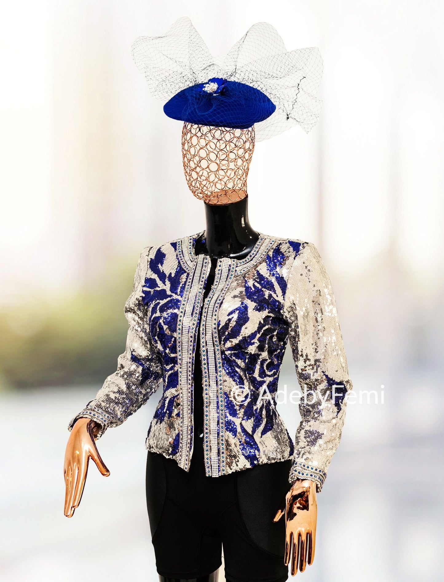 Standard length Emmanuell jacket close up