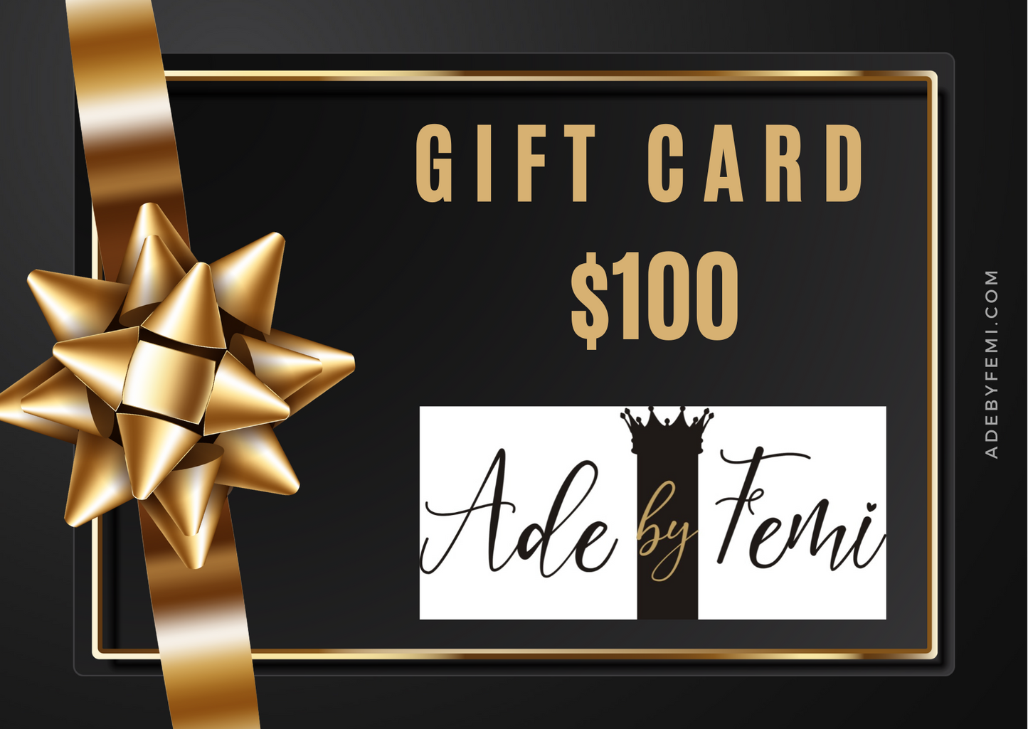 Ade by Femi gift card