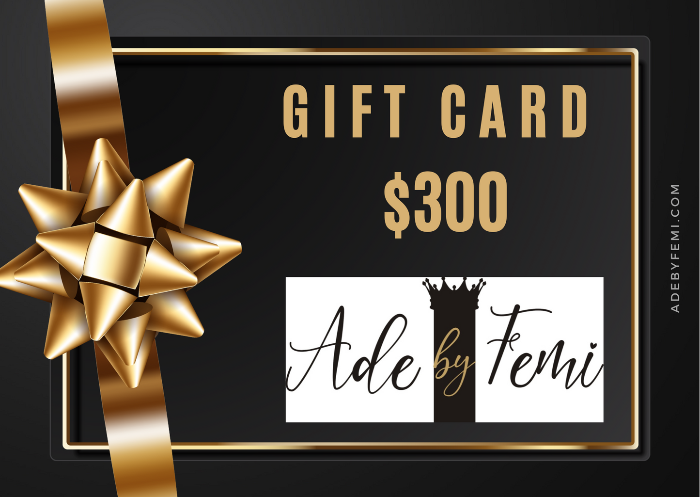 Ade by Femi gift card