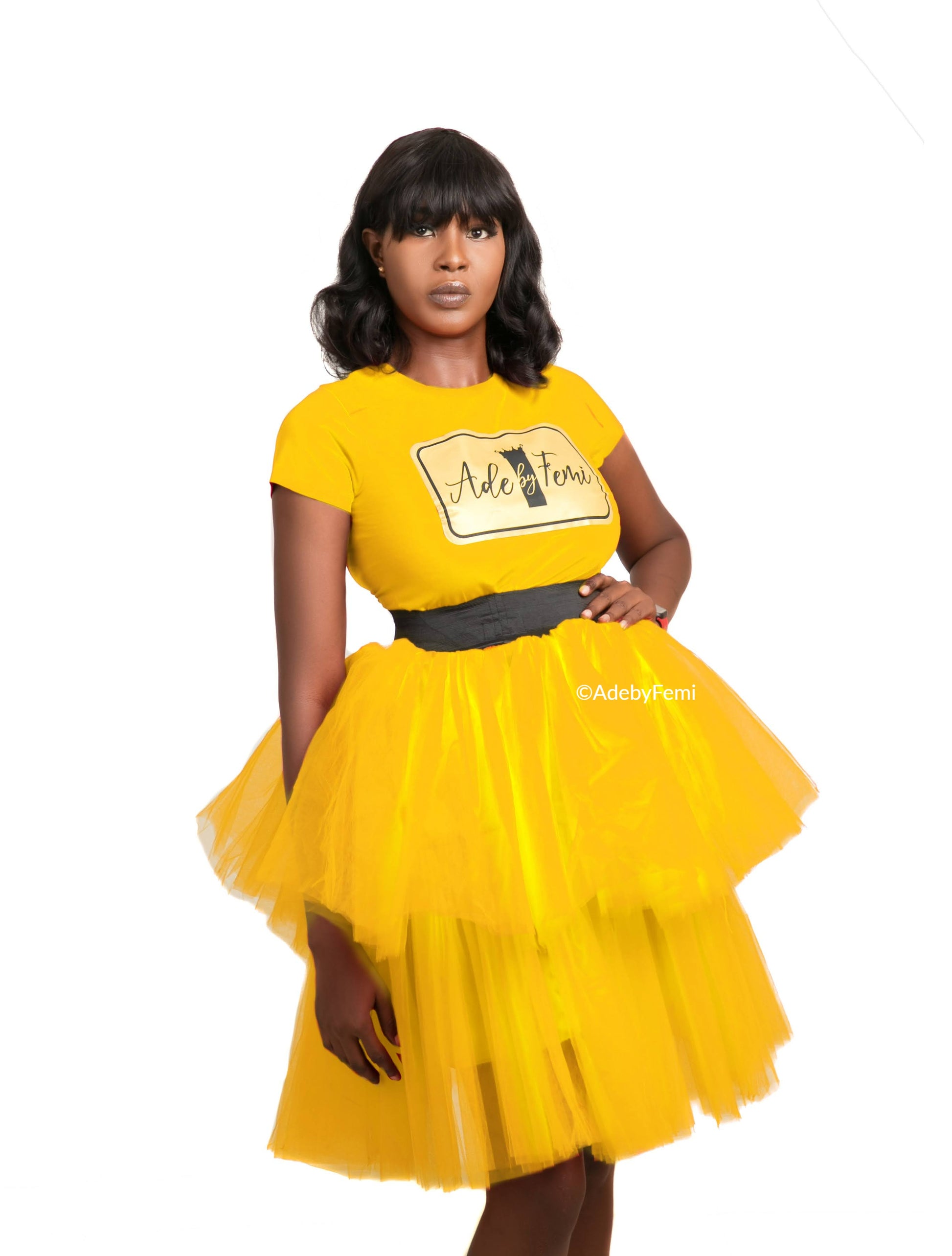 Bubble Tulle Skirt – AdebyFemi - Main Image